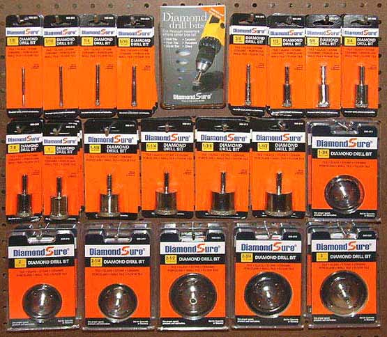 DiamondSure Diamond Drill Bit Product Layout